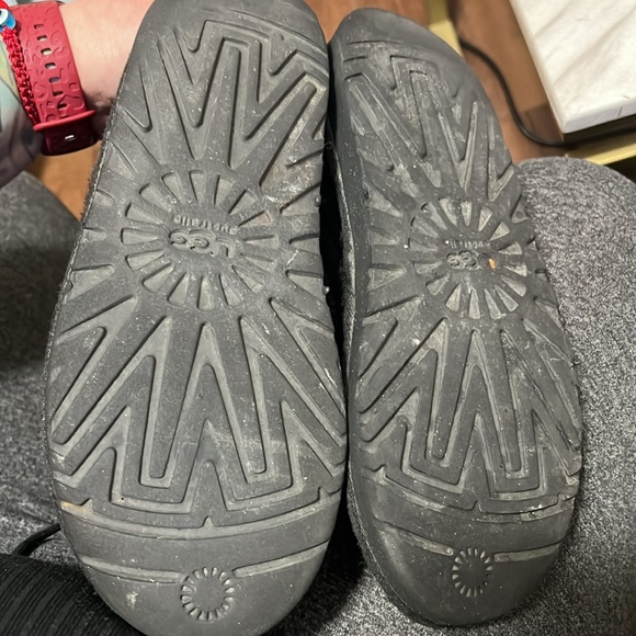 Ugg black tall Bailey button sweater boots - Picture 4 of 11